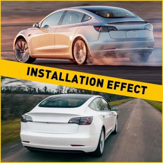 16-23 for 3 Tesla Model Rear Tail Bumper Light Reflector Reflex Left Right Side