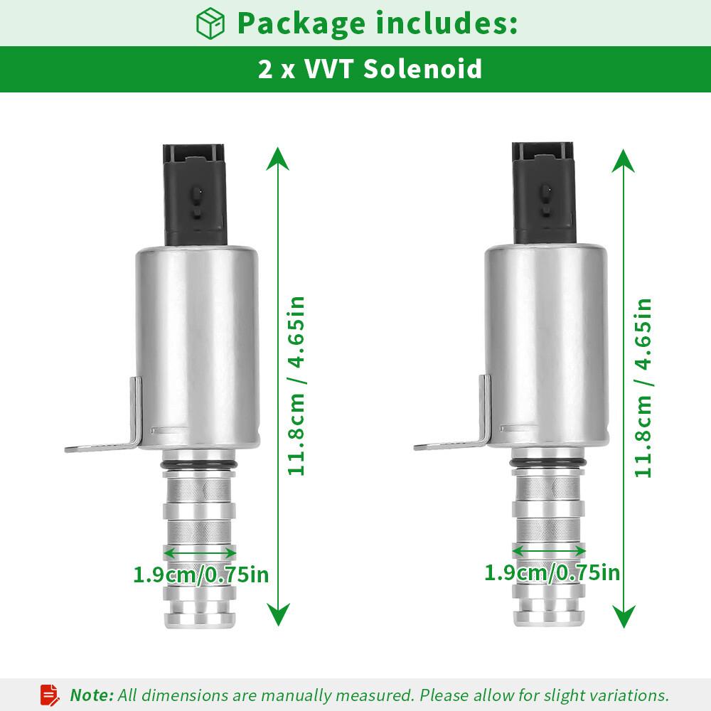 2Pcs Variable Valve Timing VVT Solenoid For Mini Cooper R56 R58 R59 11368610388