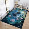 Wolf Heart Floral Fantasy Carpet Is Suitable For Living Room And Bedroom Doormats Office Balcony Decorative Carpet A8