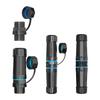 Type C Waterproof Two Port Adapter 10Gbps Fast Transmission ABS Material Universal Compatibility