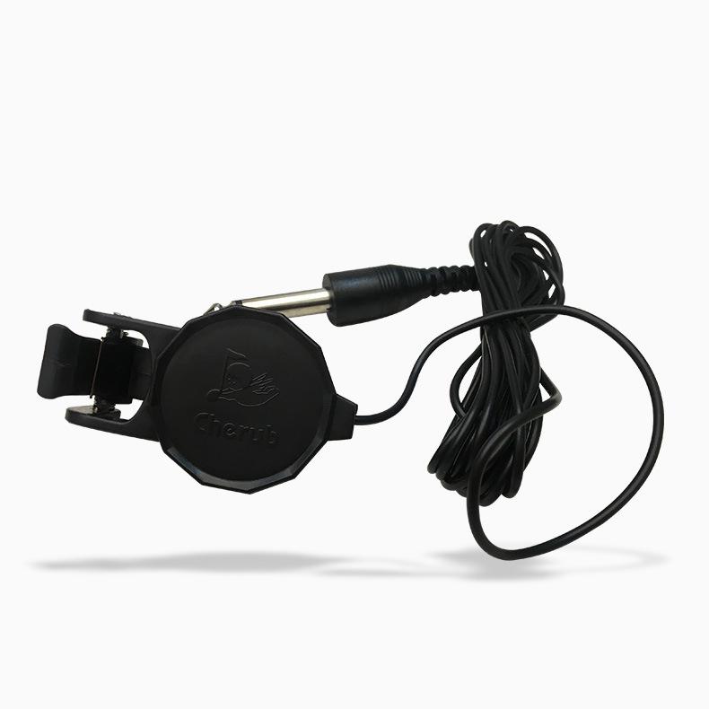 Little Angel WCP-60G No-Hole Wood Acoustic Guitar Pickup Clip Amplifier
