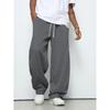 2025 Men's Casual American Wide-Leg Sweatpants - Spring & Autumn Straight-Leg Style