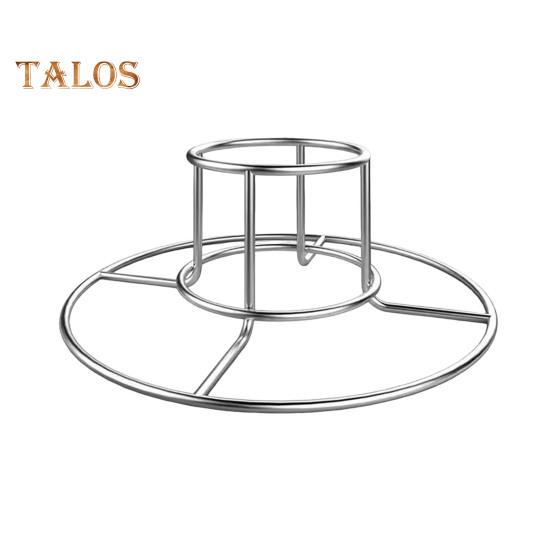 Kyllingstativ i rustfritt stål for grillovn Ølboks Kyllingholderstativ Vertikal stekeovn i matkvalitet for utendørs innendørs matlaging