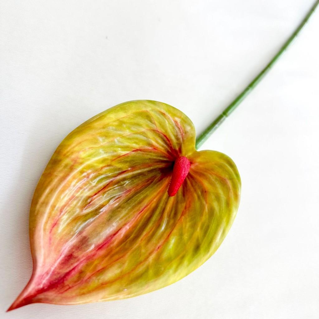 Plants Anthurium Simulated Wedding Hotel Restaurant Decoration Desktop Ornament
