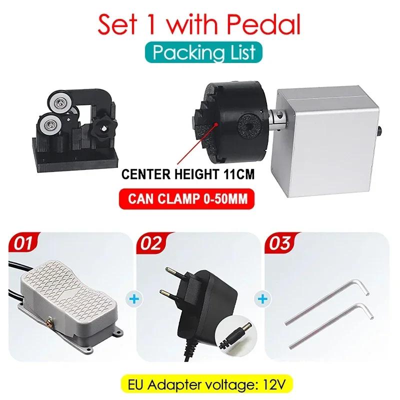 Fishing Rod Winding Machine DIY Fishing Rod Epoxy Resin Rotating Gluing Building Elctric-Drive Machine Modification Tool