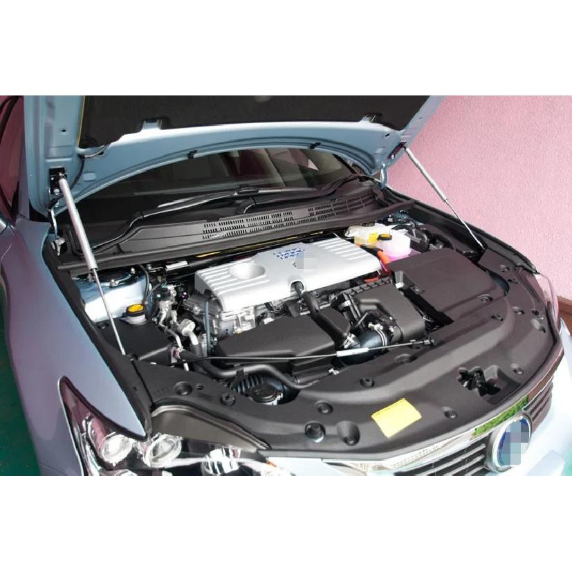 for Lexus CT200h ZWA10 2011- Front Bonnet Hood Modify Gas Struts Carbon Fiber Spring Damper Lift Support Absorber
