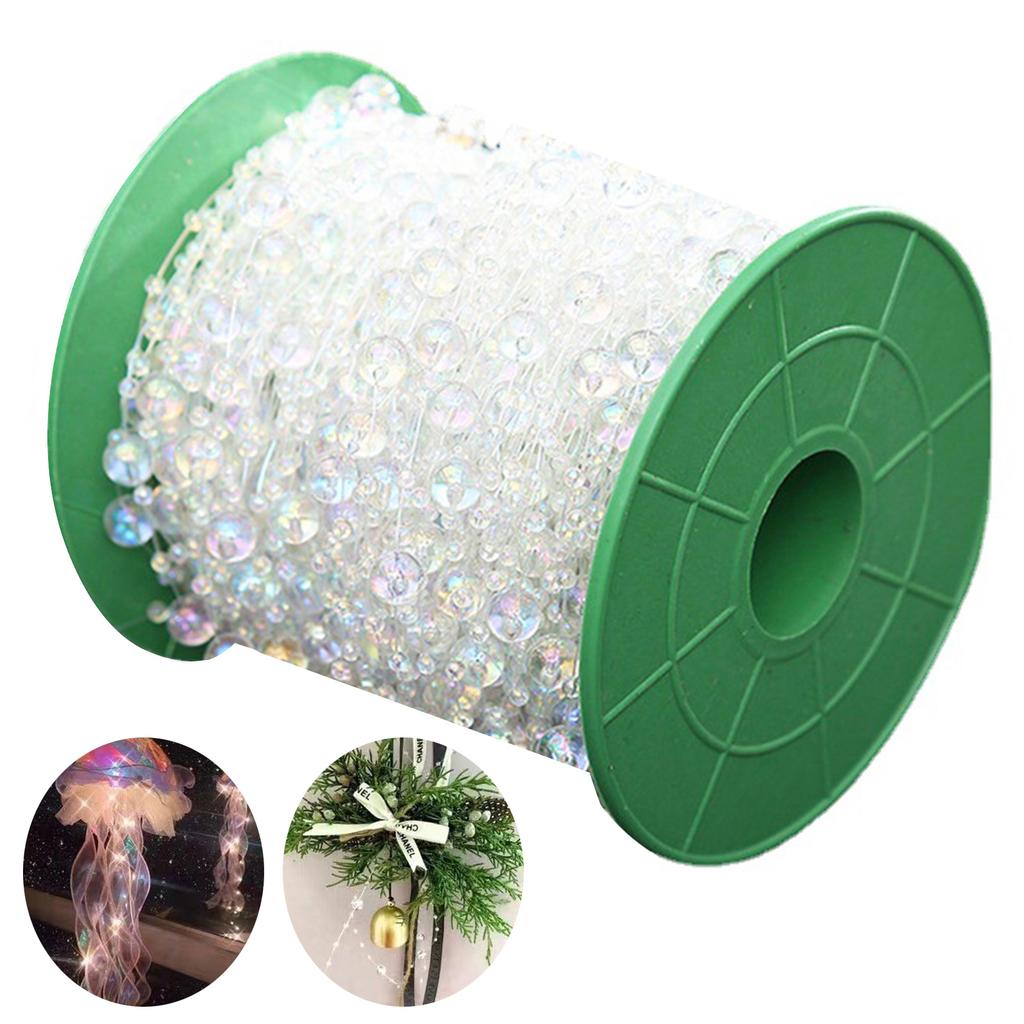 30 Meter Bunte Kugelkette Gliederkette Kugel Perle Schmuckkette für Schmuckherstellung DIY Basteln