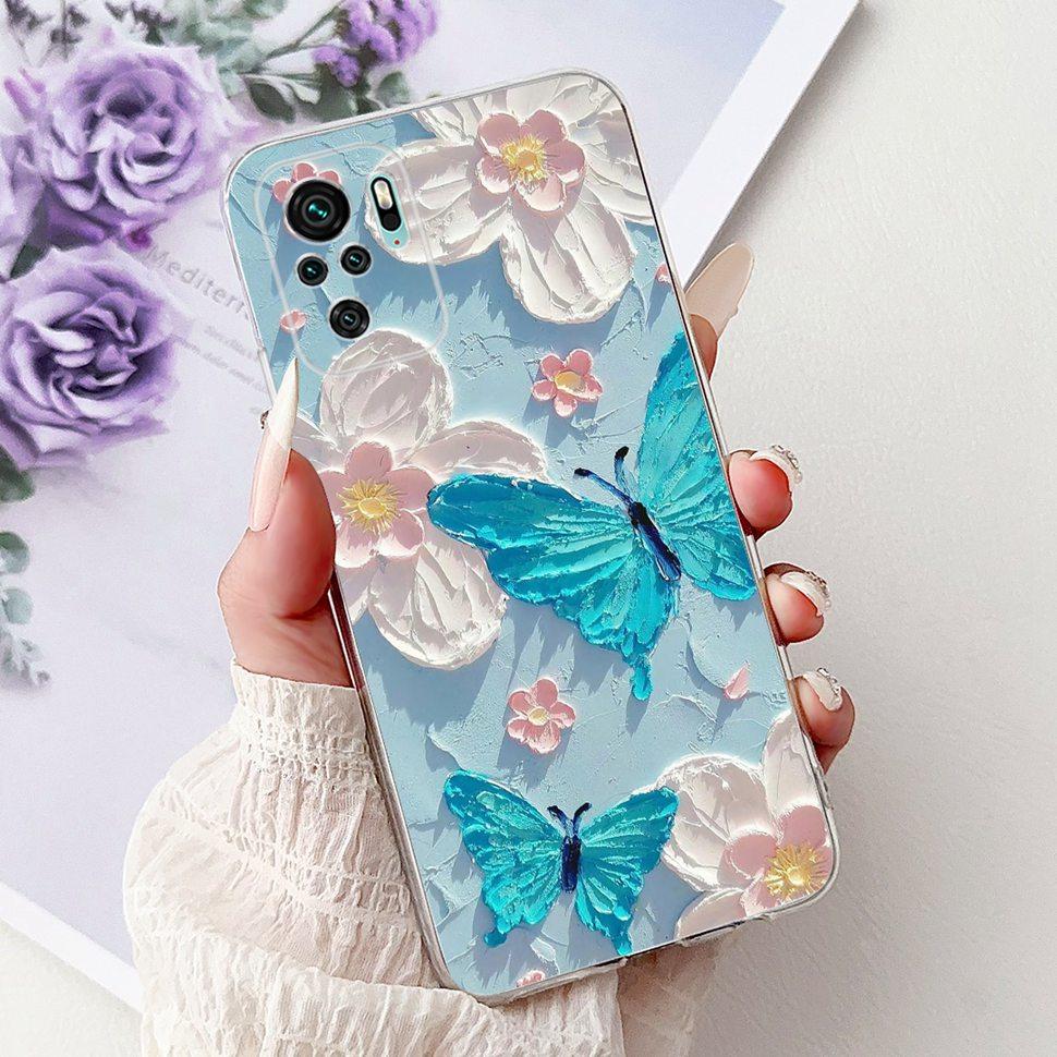 Colorful Pattern Case For Xiaomi Redmi Note 10 4G Ultra Slim Soft Silicone Case For Redmi Note 10 10S Note10 Note10S Cover Coque