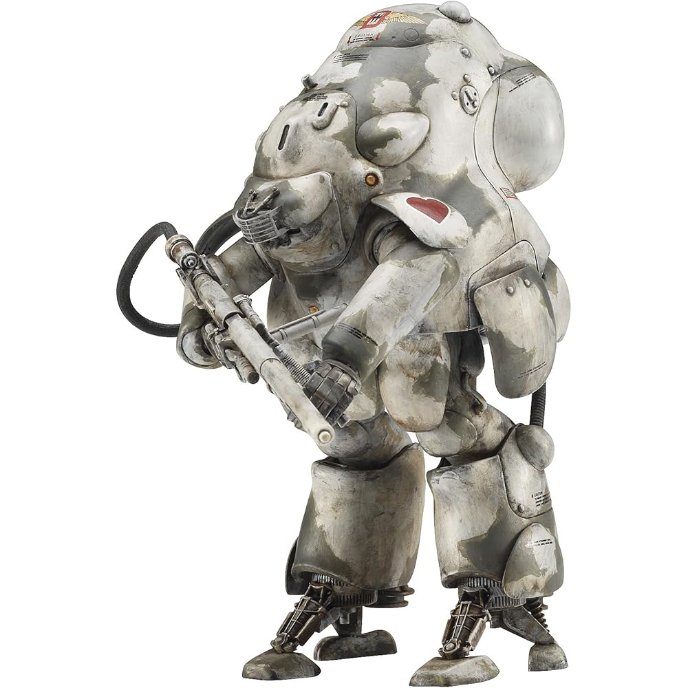 Hasegawa Maschinen Krieger Robot Battle V MK44H-0 White Knight Prototype 1/20 Scale Plastic Model Kit