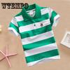 Children Kids Baby Boys Cartoon Print Tee Polo T-shirt Tops Clothes