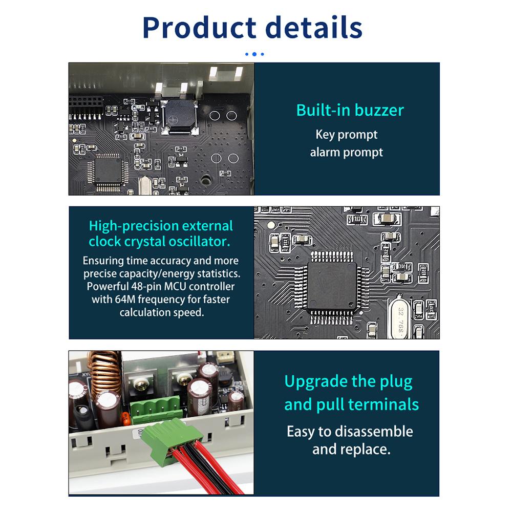 XY6509X/XY6506X DC Step-down Power Supply 65V 9A 585W CNC Adjustable Regulator 6A 390W CC CV Lab MPPT Solar Charge Power Module