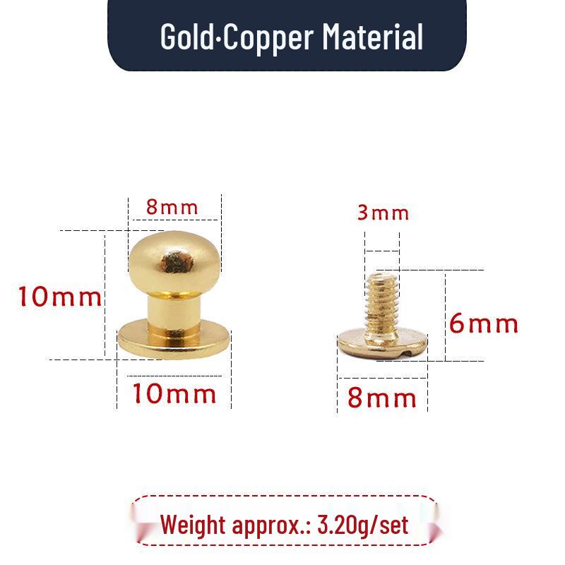 Eco-Friendly Brass Monk Head Accessories: Pacifier Buckle, Car Parts, Phone Cases & Leather Goods
