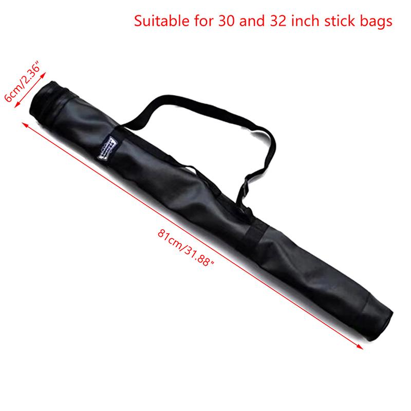 

1 шт. Чехол для кия, сумка для переноски, легкий, портативный, нейлоновый, ручка из искусственной кожи, рюкзак для бейсбольной биты, сумка для оборудования, чехол для кия L