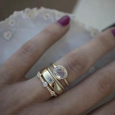 Golden Jewelry Ring Sets