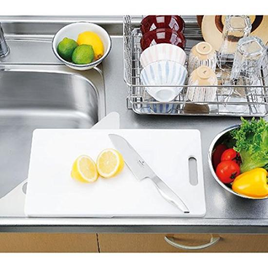 Shinkoshi Works Triangular Draining Tray 334379 In Stainless Steel [Made Japan] Material Body 18-8