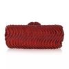 Damenhandtaschen Abend-Abschlussball-Clutches Gelbe Wellenform Damen Diamant-Clutch-Taschen Luxus Damen Kristall Abendessen-Party-Handtaschen