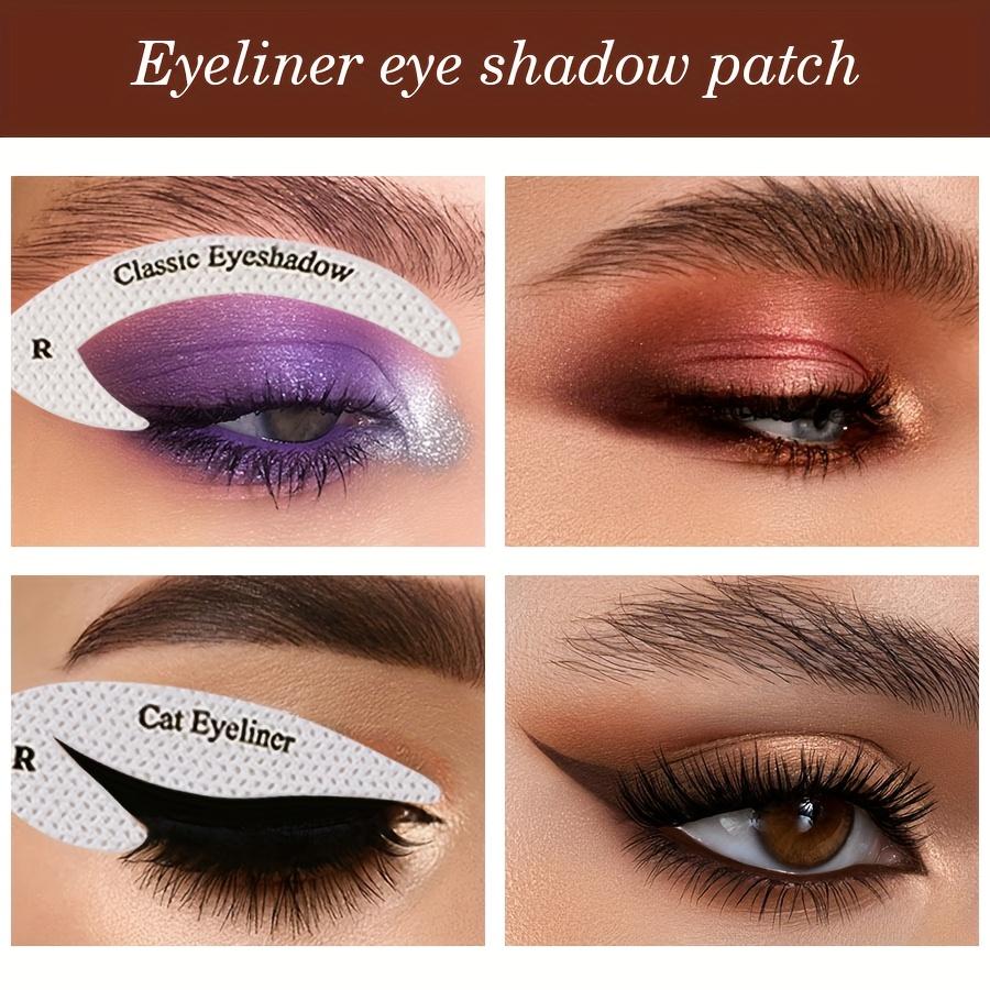 Reusable Eyeshadow and Eyeliner Stickers for Easy Eye Makeup Application