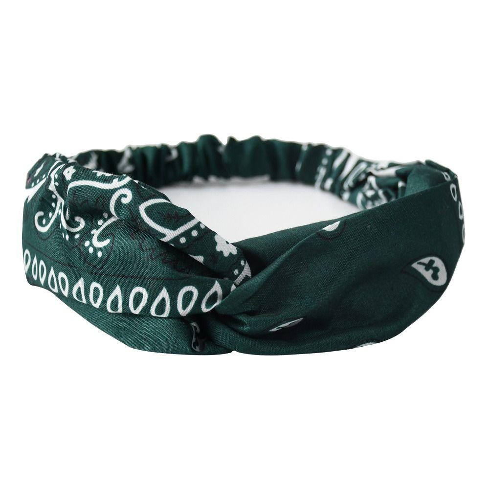 Cashew Print Cashew Nut Print Headband Boho Bandanas Elastic Headband  Dance