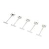 100Pcs T‑Pins Replacement Steel Needles Tile Leveler Floors Walls Builing Construction Tools