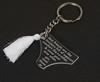 Inkdotpot Key Chain For BFF Engraved Acrylic Key Holder Housewarming Gift