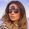 New  Sunglasses Third Lenses 3 Eyes Round Women Metal Vintage Sun Glasses For Men Fashion Eyewear Shades Party UV400