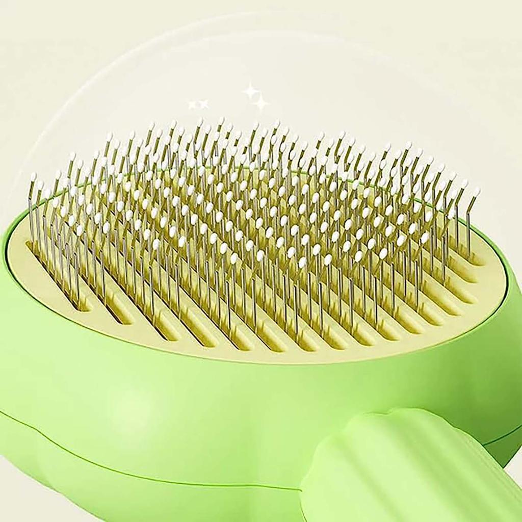 Sunflower Pet Comb Comb Pet Brush Pet Self Cleaning Needle Comb Pet Hair Remover Pet Comb