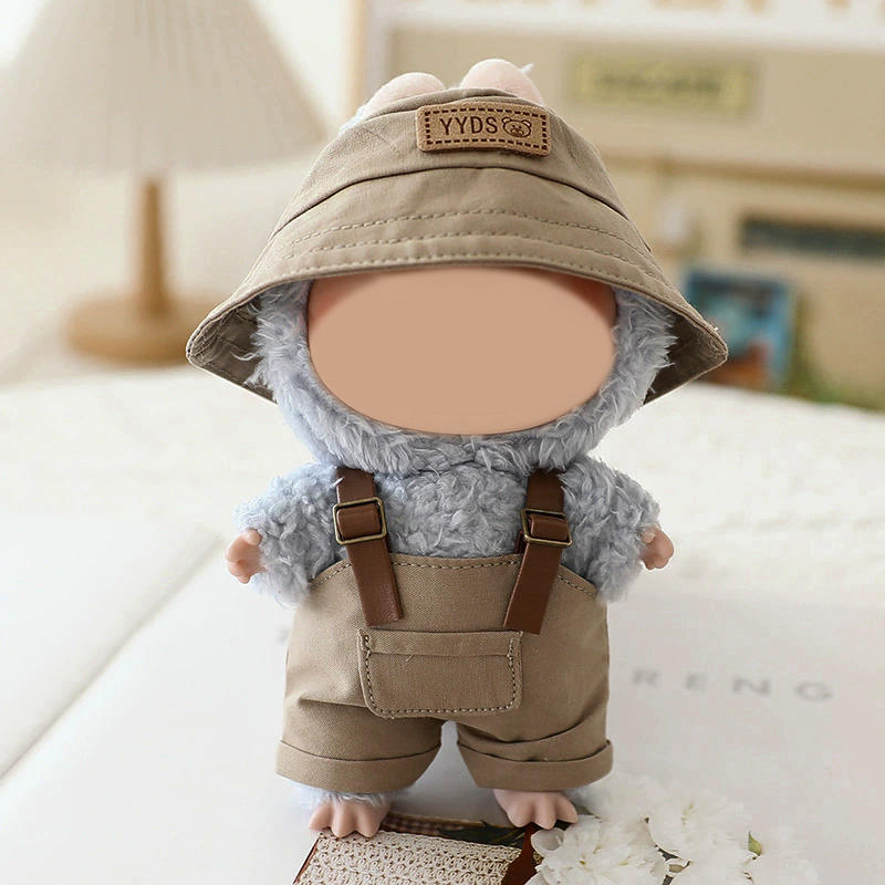 2025 New For First And Second Generation Labubu Doll Clothing Fashion Hoodie Pants Set Trendy DIY Accessories Toy Gift