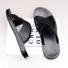 Fashion New Arrival Male Casual Slippers Fashion Men's Leather Sandals Summer Slides Beach Shoes Quick Dry Wading Aqua Shoes Half Drag