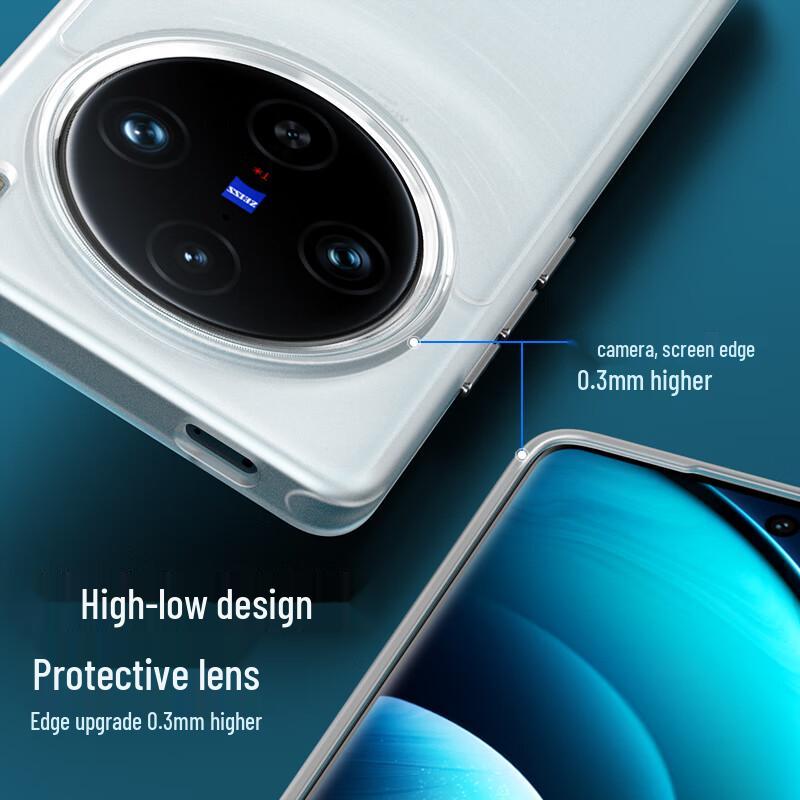 ESCASE Frosted Shockproof Phone Case for Vivo X Series