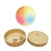 Steamed Bun Toy - Color Soft Stress Ball, Desk Decor Toy for Fun Gift