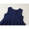 Girls Denim Suit Summer New Children's Korean Style Sleeveless Top Flared Pants Two-piece Set