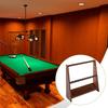 Pool Cue Rack for Hall Public Rod Display Vertical Gift for Player Pool Cue Stick Holder Organizer Rack Floor Stand Double Tiers