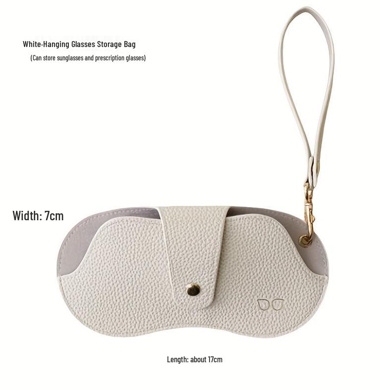 Women's Portable Compression-Resistant Sunglasses and Eyeglass Protective Case