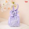 1Pc Portable Wedding Party Tassel Bag Candy Bag Fabric Drawstring Pocket Candy Pouches Gift Bags Decor Home Party Favors Bag