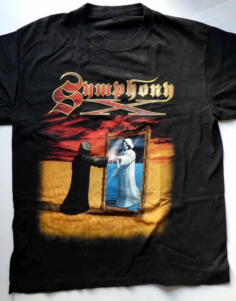 Symphony X 2001 European Tour Rock Unisex shortsleeved Tshirt Unisex T-Shirt XL
