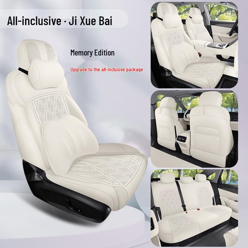 Geely Galaxy A7EMi Helt Sätesskydd 1.5L - Andningsbar Perforerad Sadelkudde