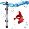 Adjustable Temperature Fish Tank Heater Glass Betta Turtle Tank Water Heater  Freshwater Tank