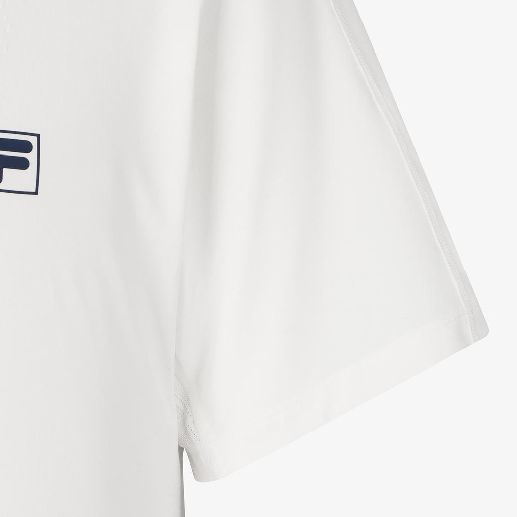 Hwilla Uv Henley Neck Jacquard Short Sleeve Tee (Fs262Rs11M004191)