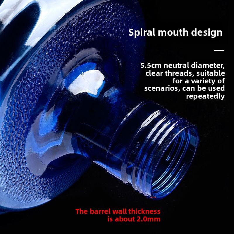 Thick covered outdoor car mounted water storage bucket, removable and washable, empty bucket, portable water dispenser bucket