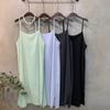 C S In The Room Women Ronya baSiC Slit adjuStable buStier Long dreSS 4Color