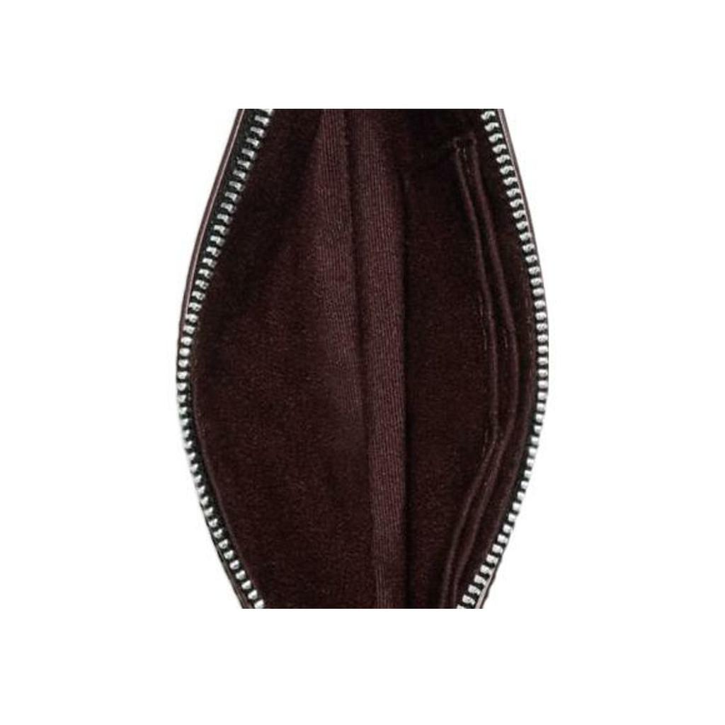 New COACH Corner Zip Leather Wallets Clutches Small Size Women's Black CH535-SVA47