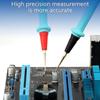 AntiSlip Multimeter Test Leads Probes With Soft Grip And 4 Interchangeable Steel Needle Tip For Versatilitys Use