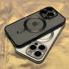 Luxury For Magasfe Wireless Charging Magnetic Case for iPhone 15 14 Plus 13 12 11 Pro Max Matte Plating Clear Soft Silicon Cover