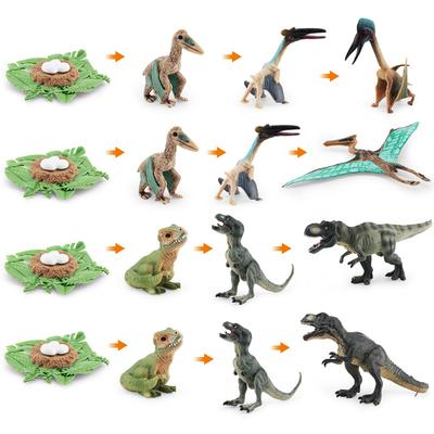 Simulation Jura-Dinosaurier Wachstumszyklus Modell Puzzle Kognition Flugsaurier Tyrannosaurus Wachstumsprozess Statisches Ornament