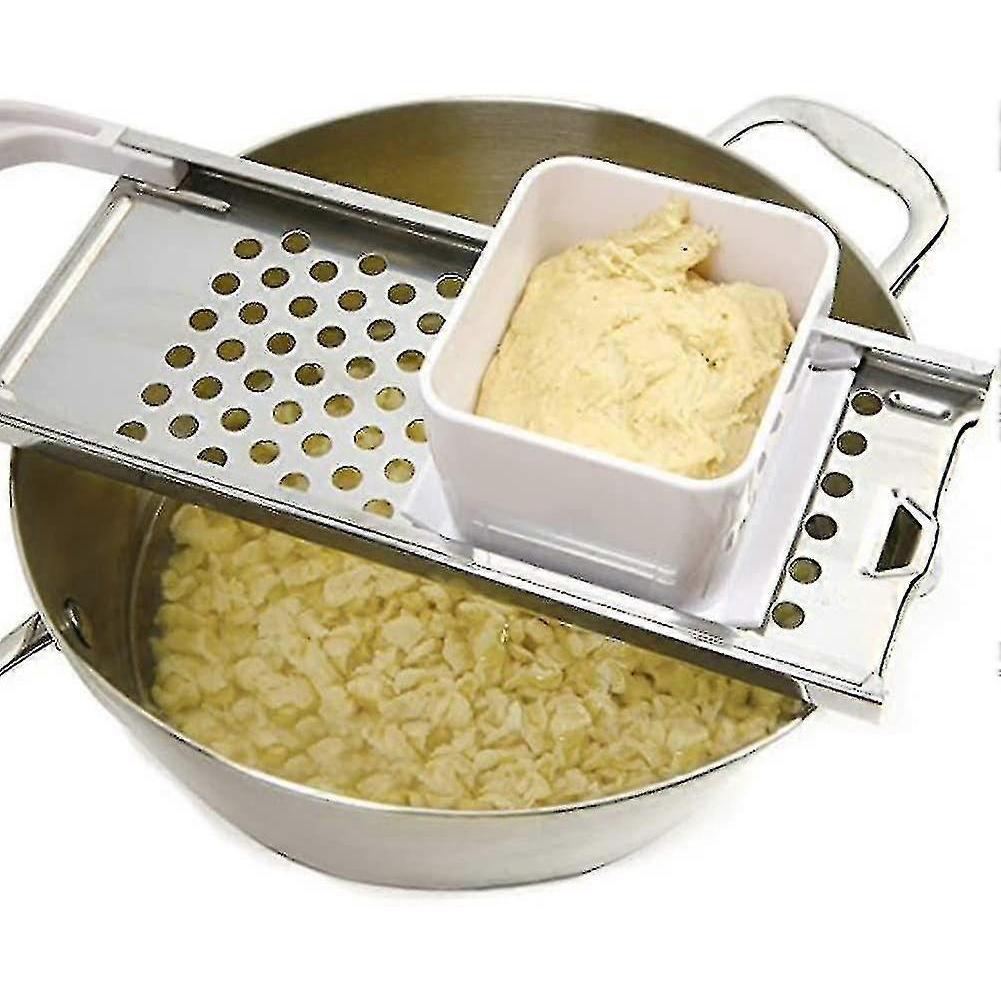 Stainless Steel Pasta Slicer Kitchen Maker Grater And Dough Scraper