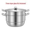 WATA 304 Edelstahl Dampfgarer Topf