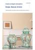 Vaso Moderno in Ceramica di Porcellana Blu e Bianca per Composizioni Floreali - Ornamento per la Decorazione della Casa per Soggiorno o Mobile TV