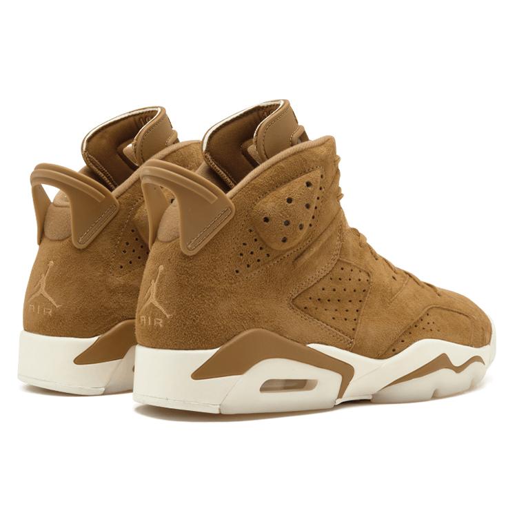 New JORDAN 6 Retro Wheat 384664-705