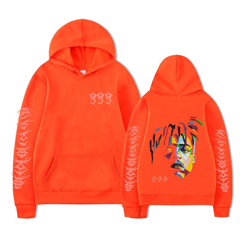 Ebay Trendy Rapper 999 Pattern Print Hip Hop Loose Hoodie