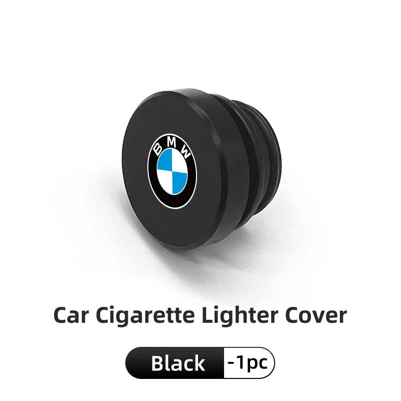 

Car Sticker 2025 Hot Car Cigarette Lighter Dust Cover Protective Covers For BMW X1 X3 X5 X4 X6 G30 G20 E46 E90 E60 F10 F30 F20 F чёрный